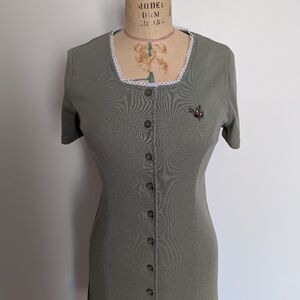 90's Kaki Dress